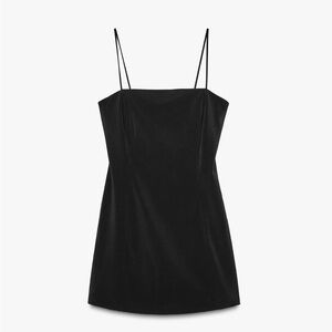 ZARA Black Mini Dress – Size S – New with Tags 🖤